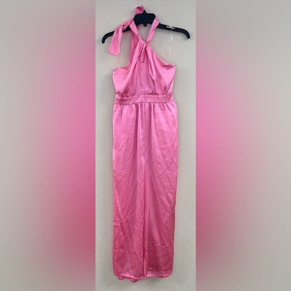 NWT Entro Look You Up Pink Jumpsuit - Picture 1 of 10